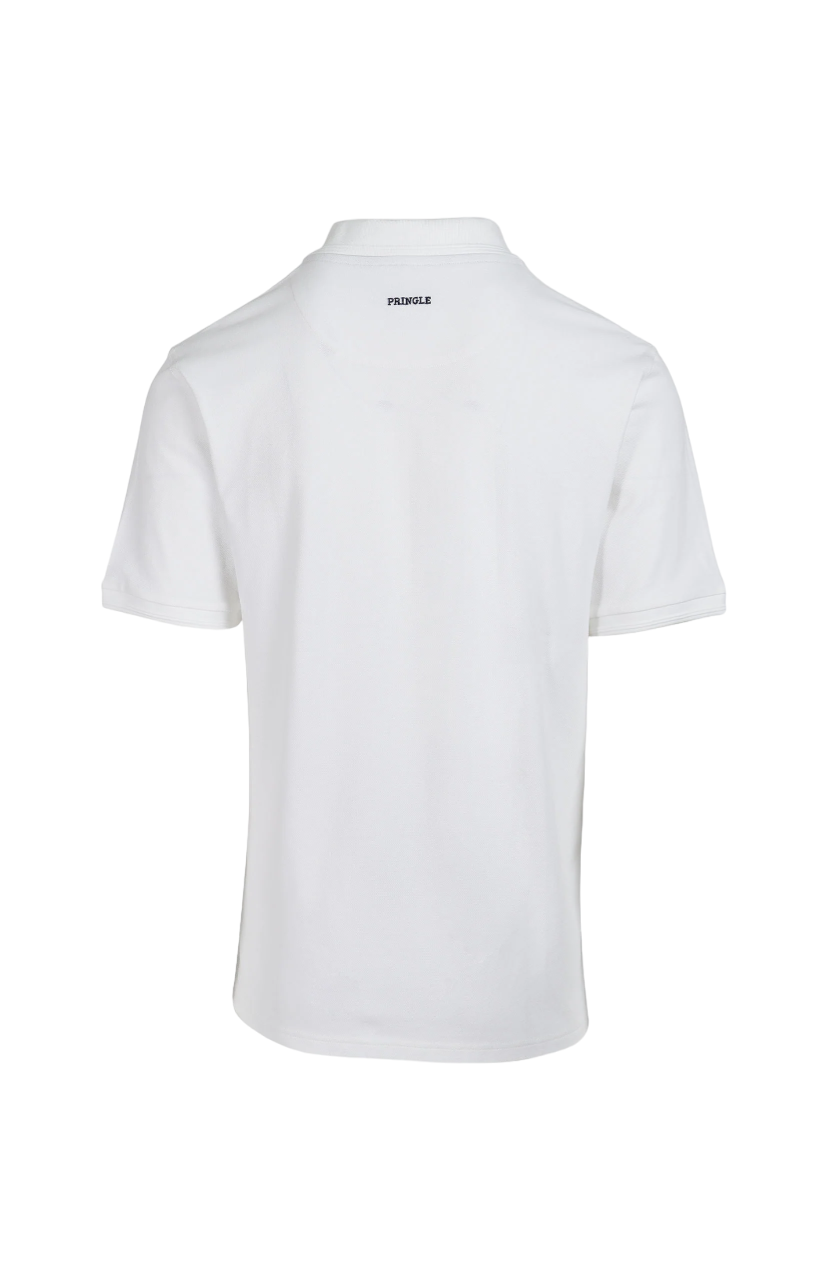 Pringle Austyn Pique White Golfer