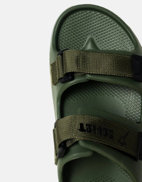 Soviet M Gladiator Olive Velcro Slider