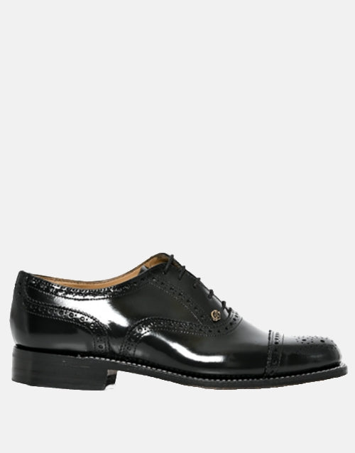 Crockett & Jones Leather Rowan Black Shoe