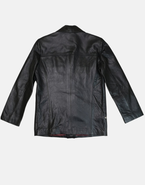 Pointer Original Leather Shirt Jacket Black
