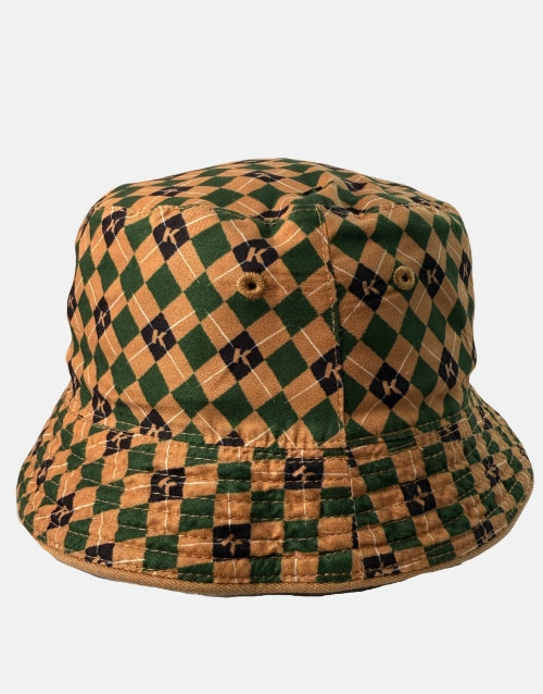 Klevas Ispoti Green Claudio Bucket Hat