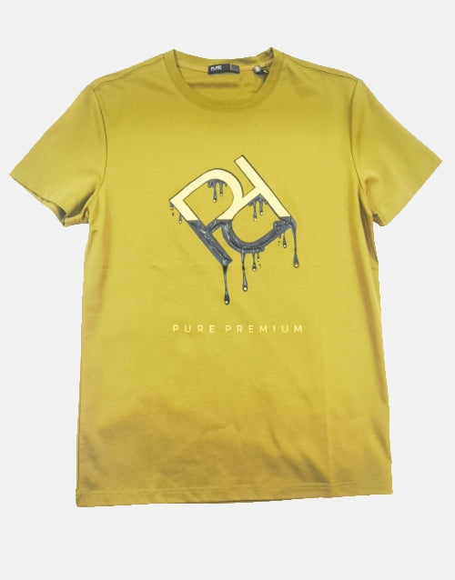 Pure Premium Castor Olive T-Shirt