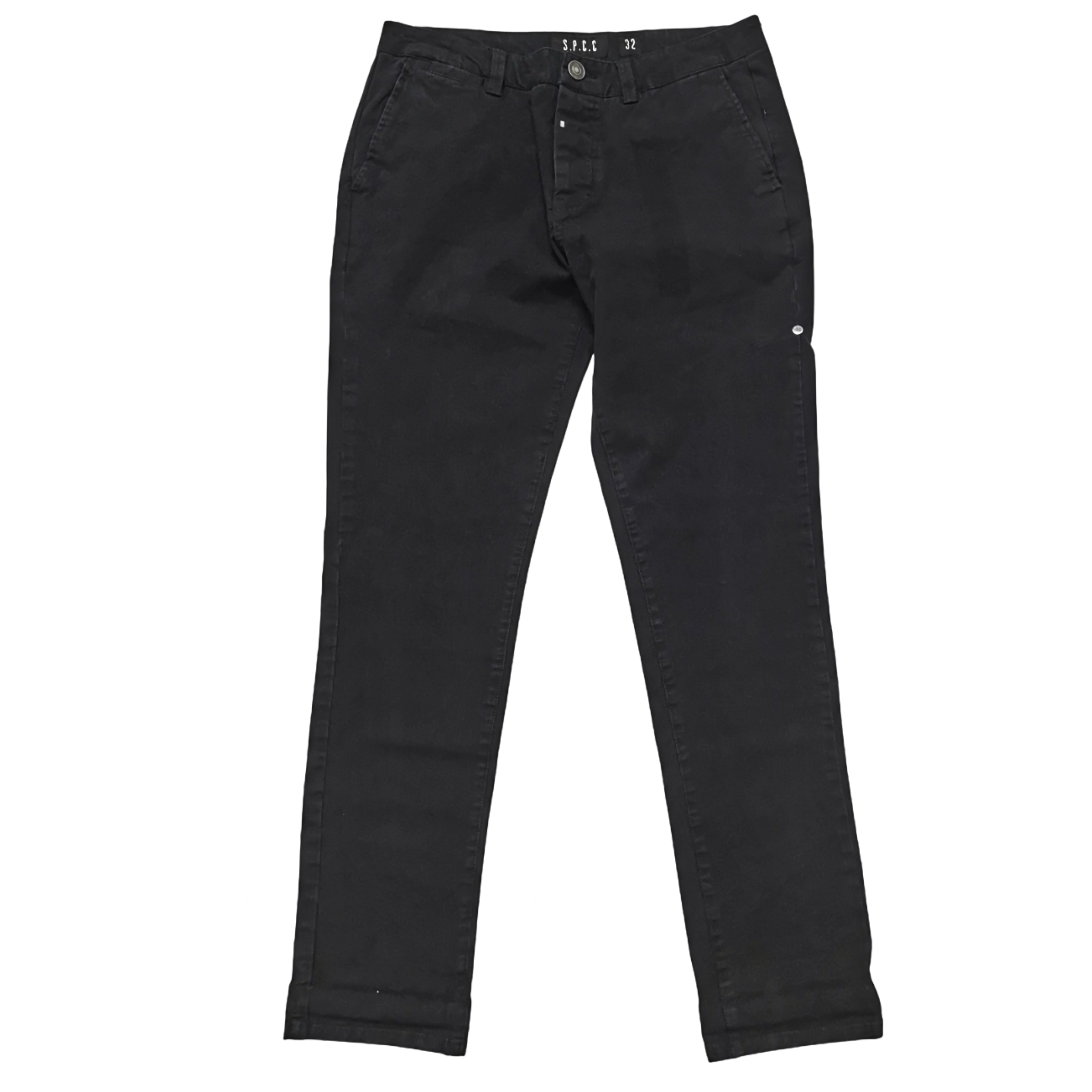SPCC Black Scheletrico Skinny Chino