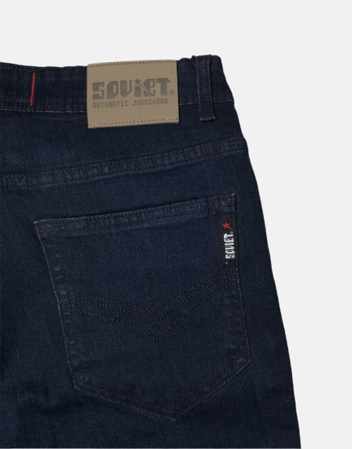 Soviet M Rivery Blue Black Jeans