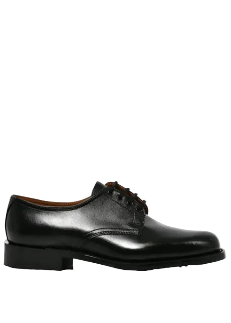 Parabellum Black Leather Shoe