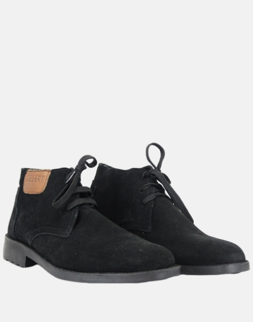 Desert Vellie Black Suede Fashion Boot