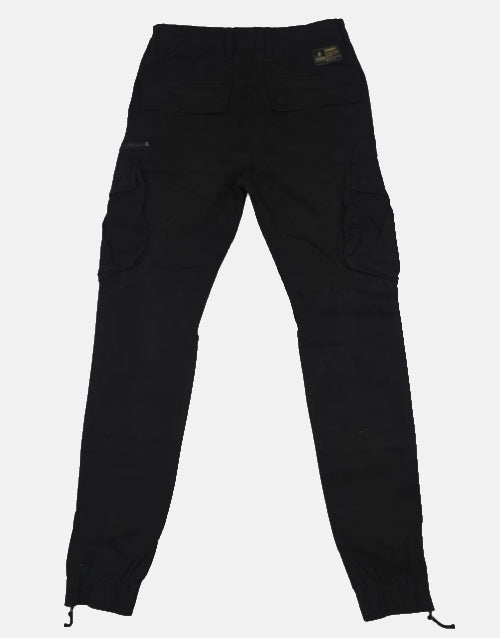 Pure Premium Giovani Black Cargo Pants