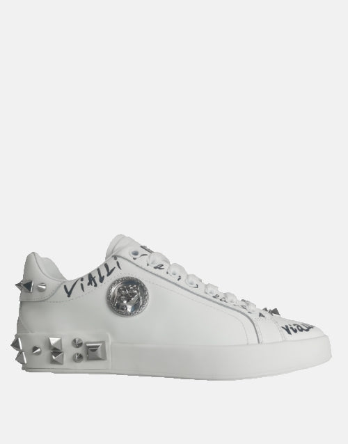 Vialli Leather Azarri White Sneaker