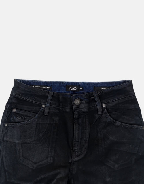 Vialli Ithisso Navy Ultra Fit Jean
