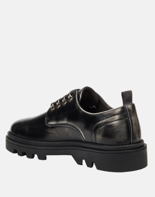 Mazerata Vinchey Grey Wax Shoe