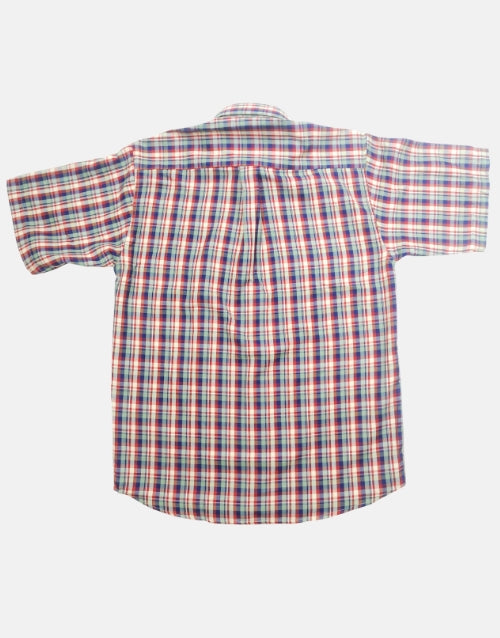Aero SS Blue Check Shirt