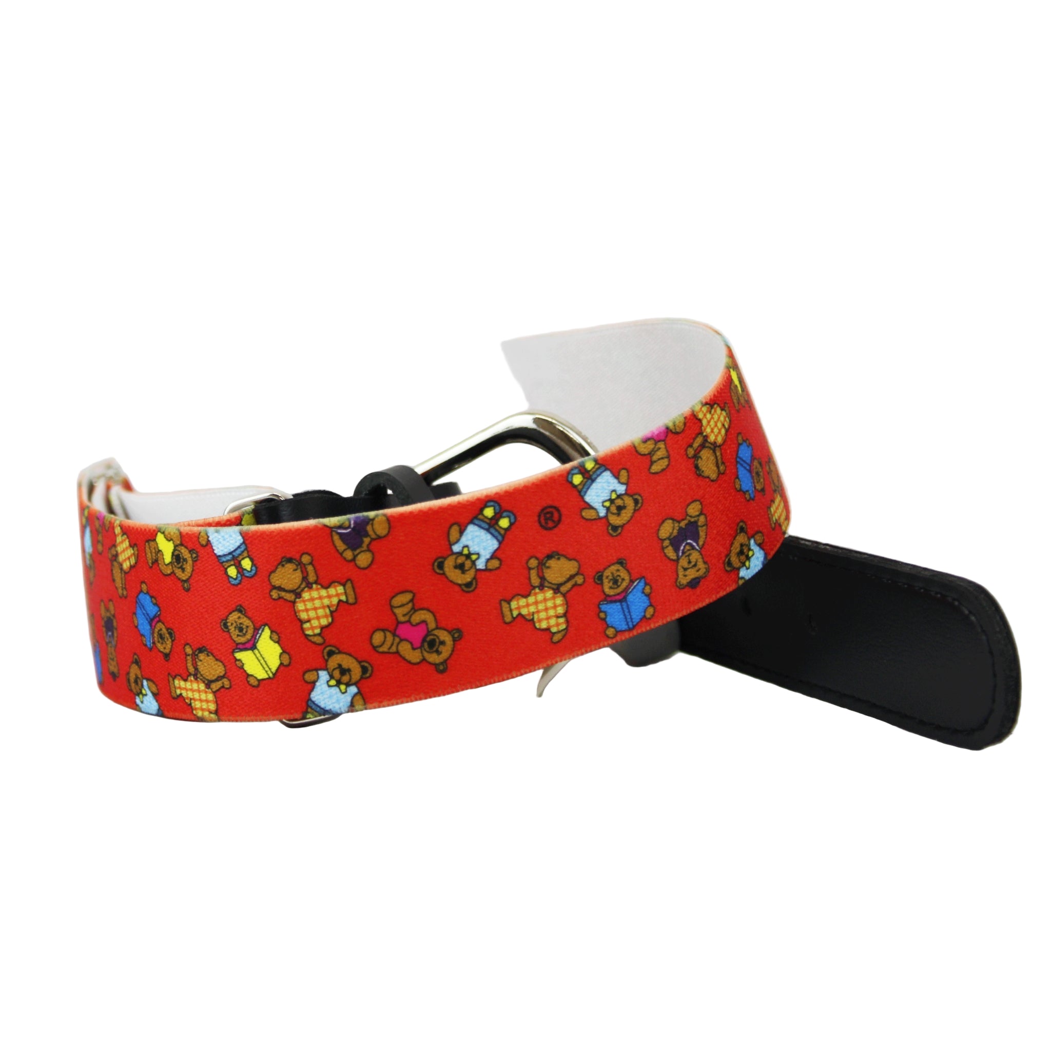 Bossini Red Teddie Bear Adjustable Stretch Belt