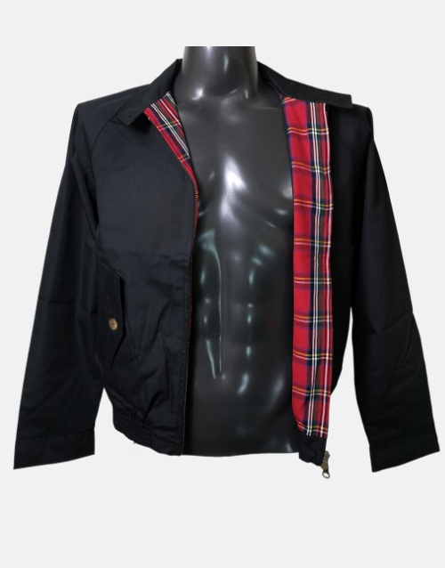 London Fog Black Harrington Jacket