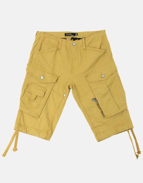 Vialli Muda Bermuda 6 Pkt Khaki Short