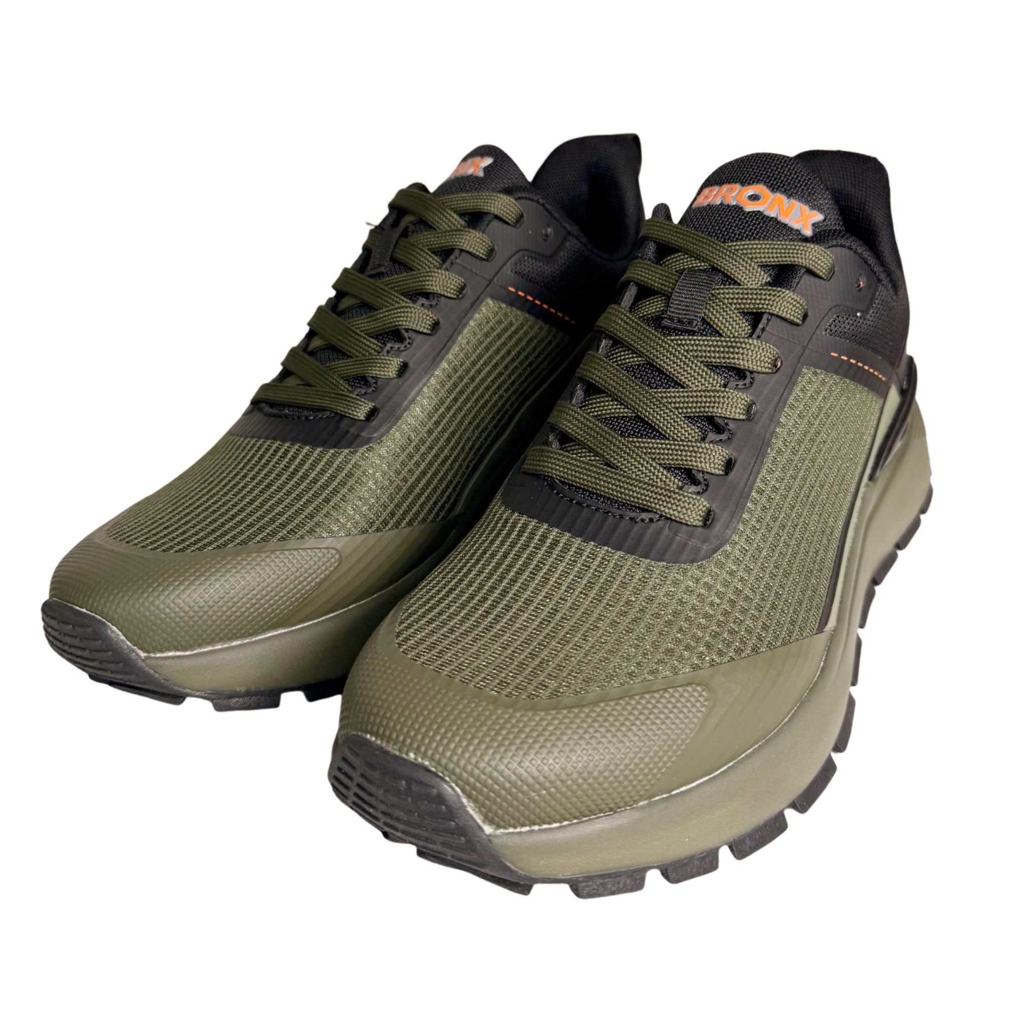 Bronx Scott Olive Trainer Sneaker