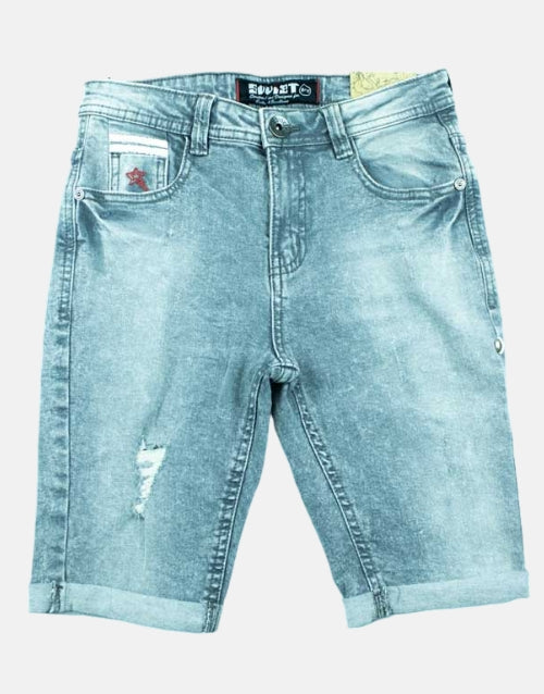 Soviet Boys Blue Denim Shorts