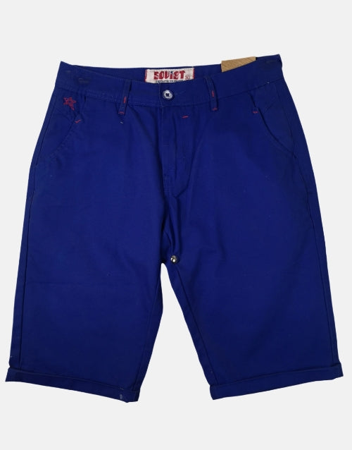 Soviet Bermuda Royal Blue Shorts