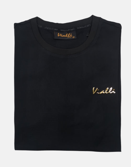 Vialli Impresst Black T-Shirt