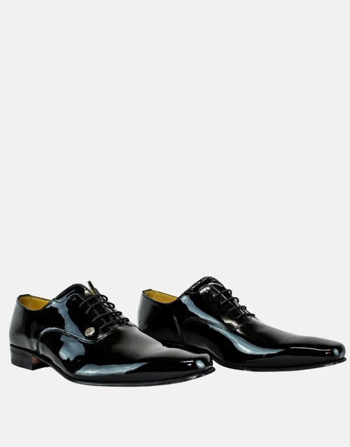 Crockett & Jones Chase Black Patent