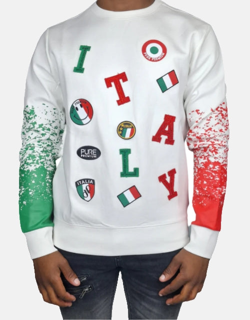 PURE PREMIUM Brescia White Sweater