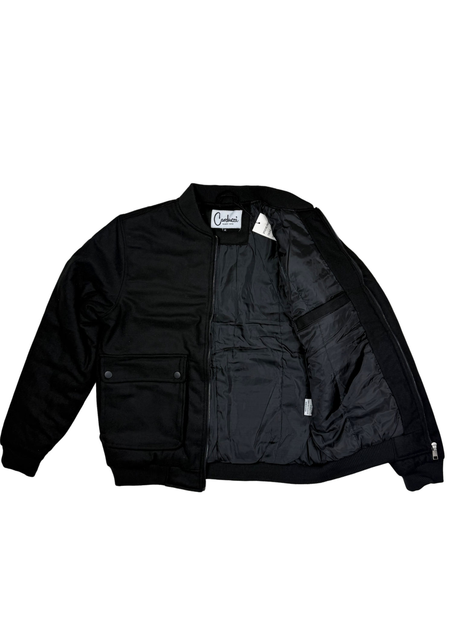 Carducci Pantera Melton Black Jacket