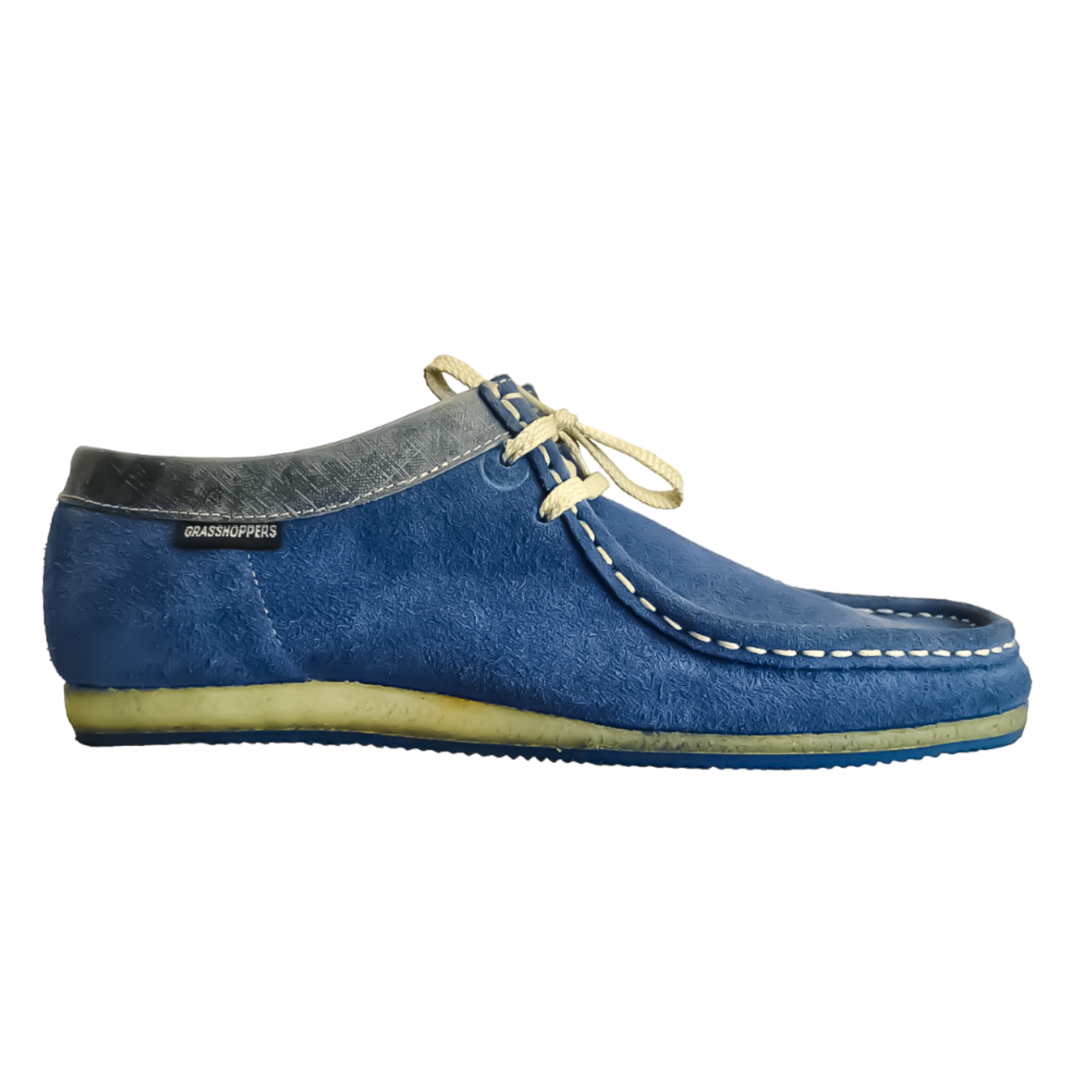 Grasshopper Suede Ocean/Navy Denim
