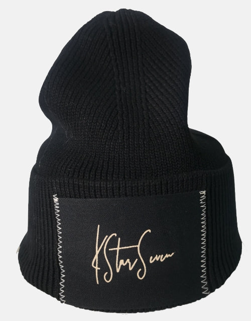 K STAR 7 Black Sean Beanie