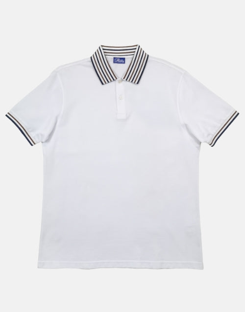 Rossini Italian Golfer White Double Mercerized