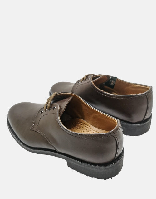 Parabellum Police Brown Leather Security Shoe