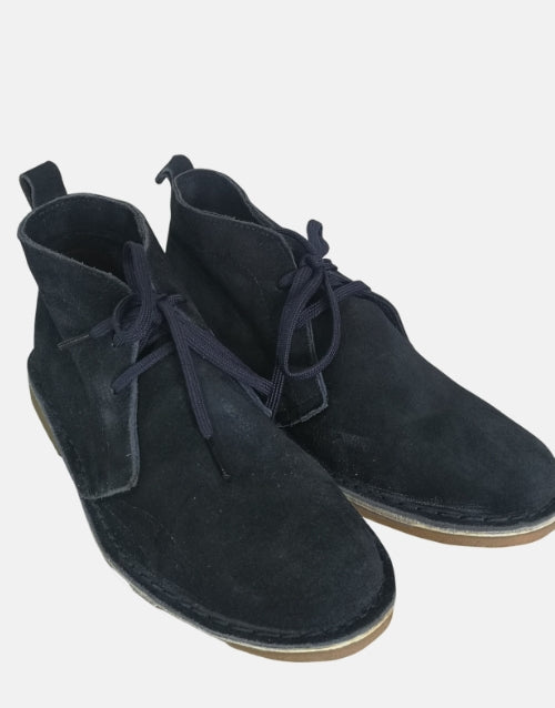 Desert Vellie Suede Navy Boot