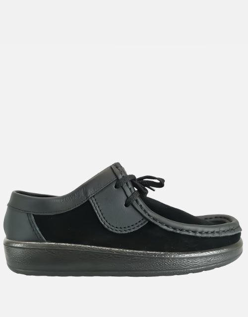 Grasshoppers Black Hornsby Suede