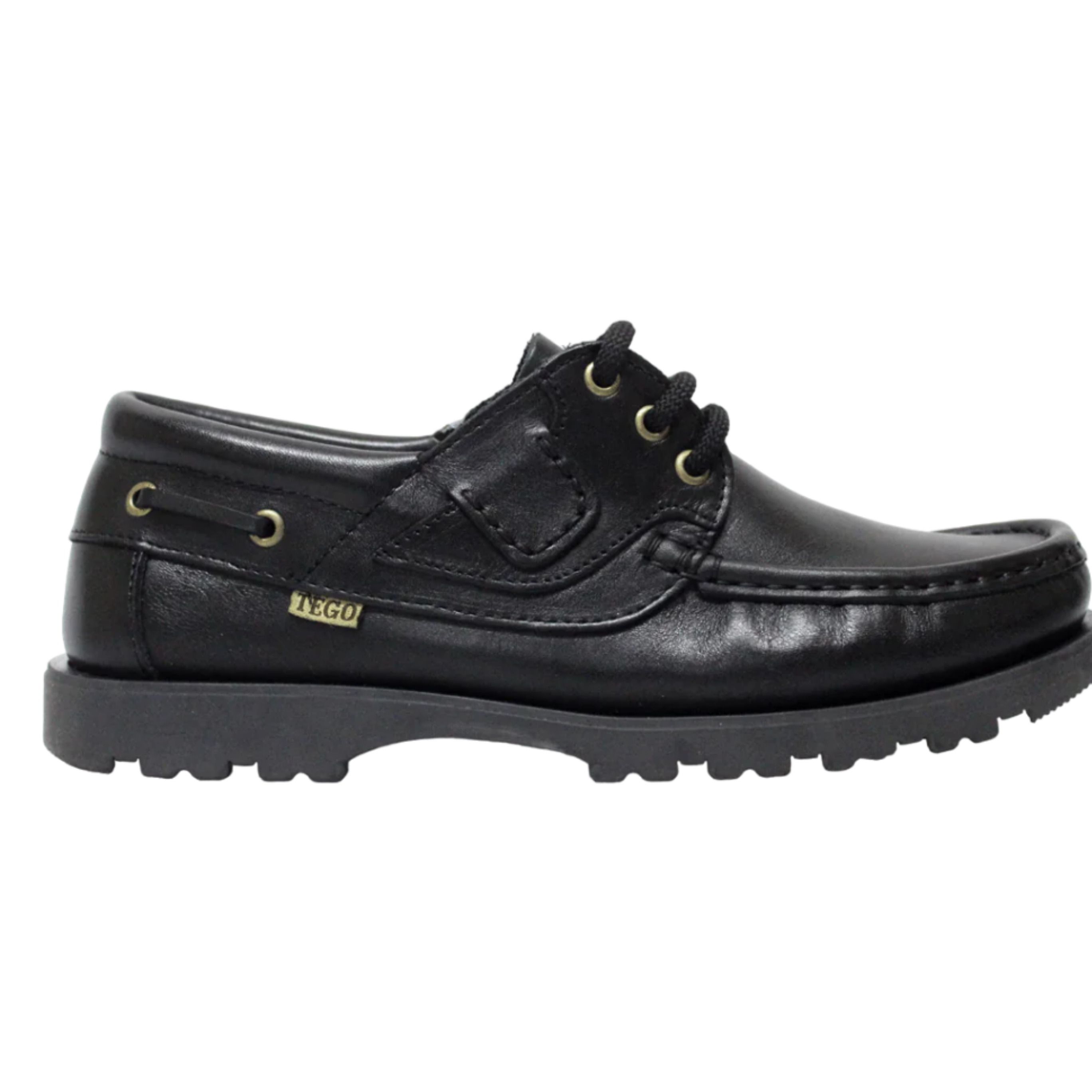 TEGO Black Leather Shoe