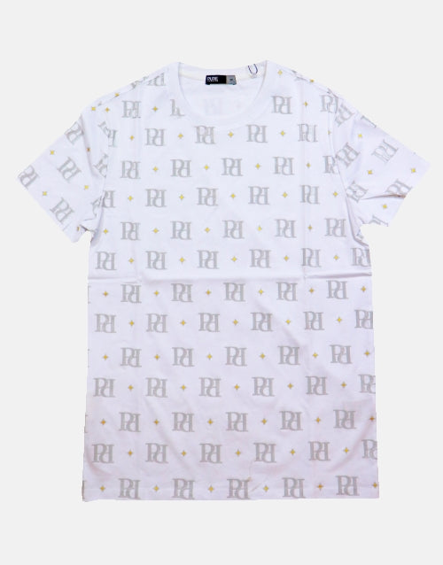 Pure Premium Logo Spika White T-Shirt
