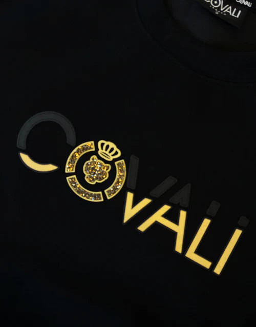 Covali Tigre D'oro Black Sweater