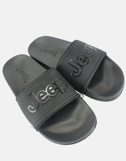 Jeep Pool Sandals Black