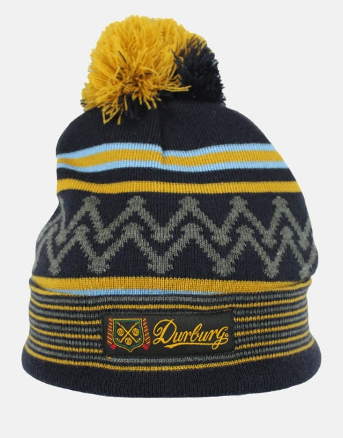 DURBURG Blue/Yellow Beanie