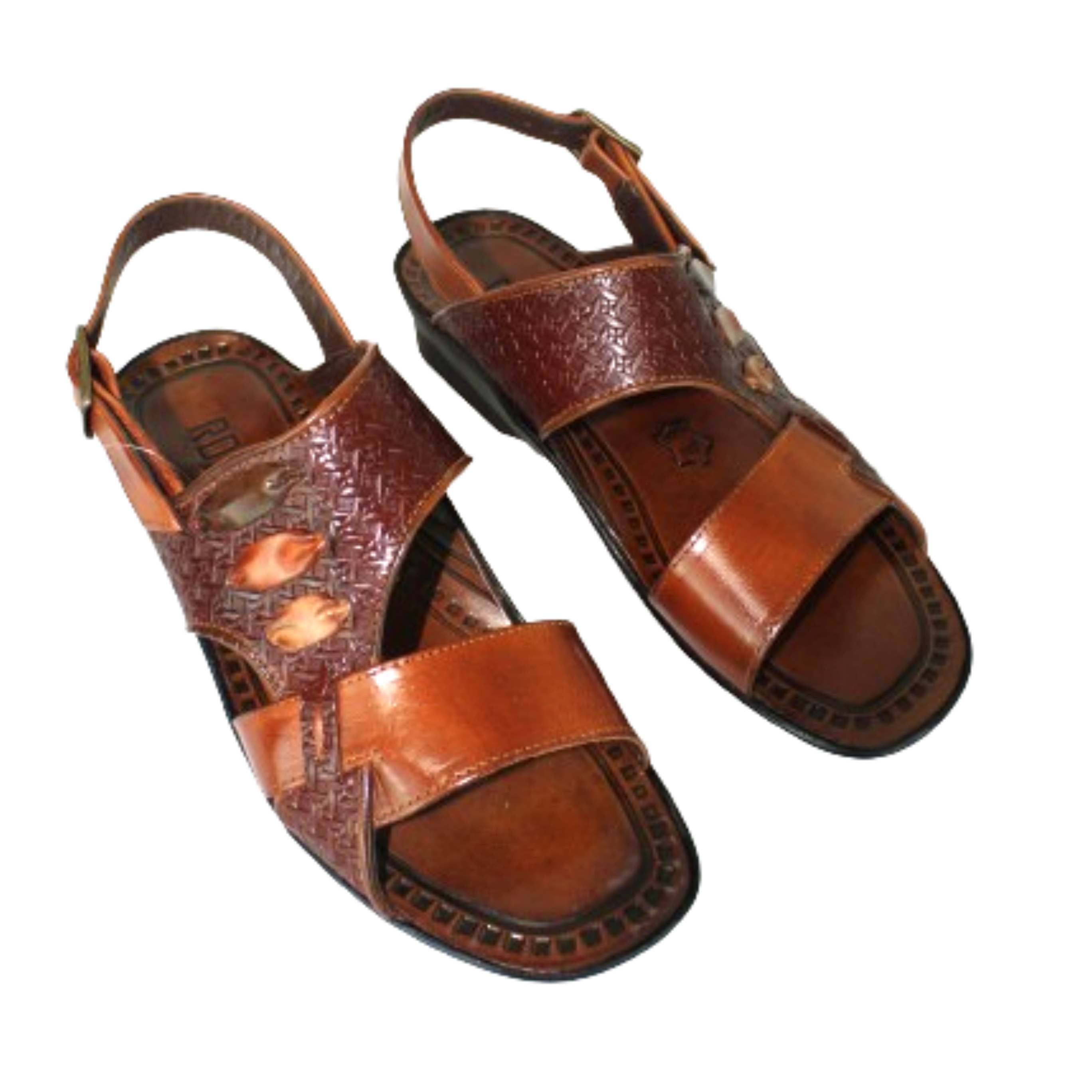 Rodrigo Brown Wheat Multi Sandal
