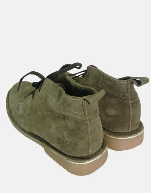 Desert Vellie Olive Suede Boot