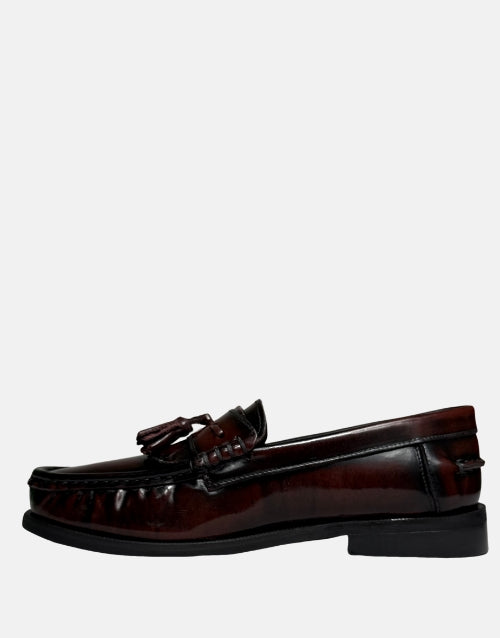 Dakotas Tassel Burgundy Moccasin