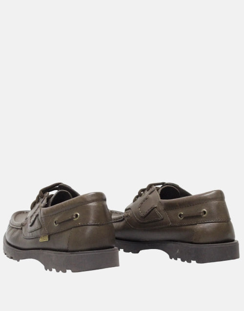 TEGO Dark Brown Leather Shoe