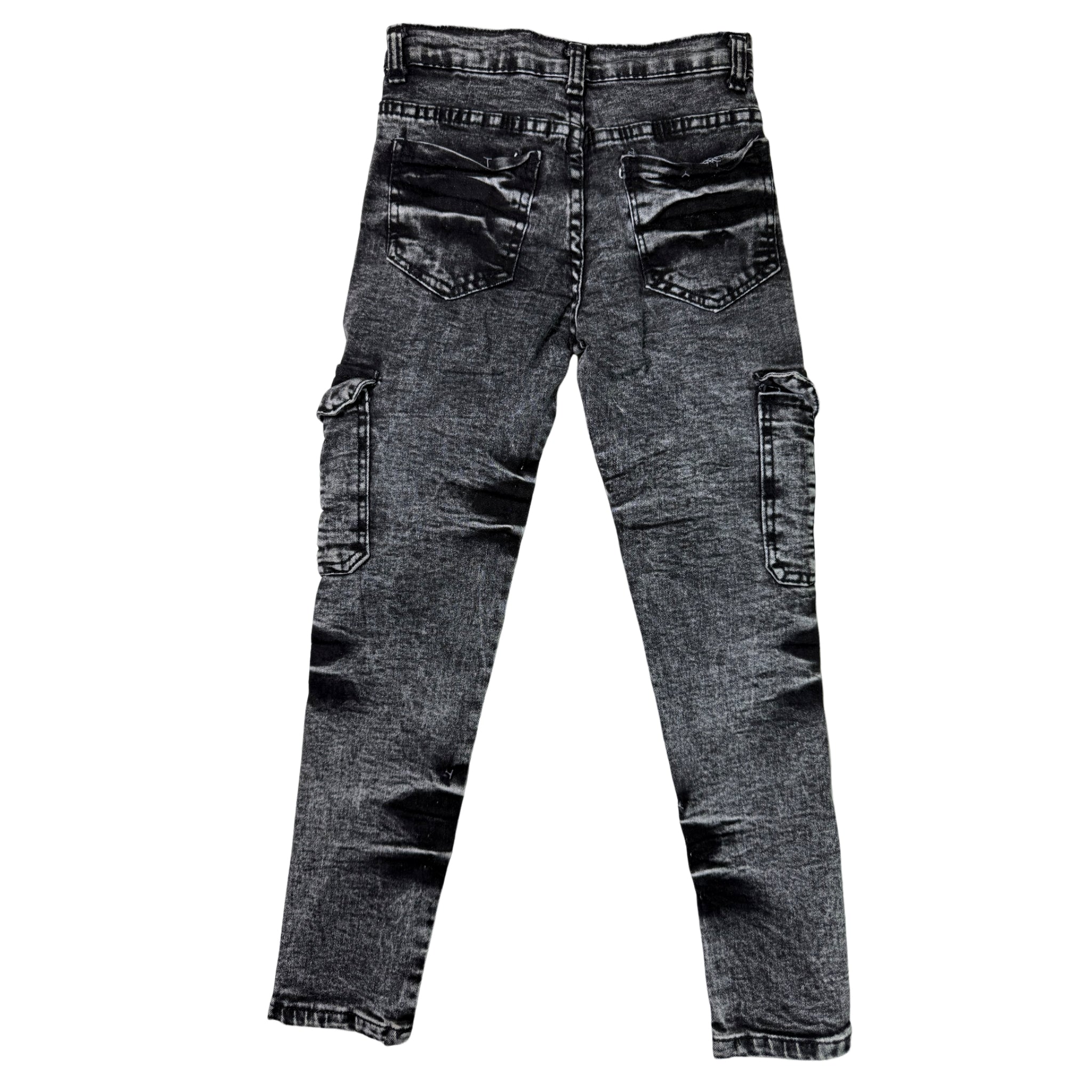 Jiu Classic Boys Cargo Grey Jeans
