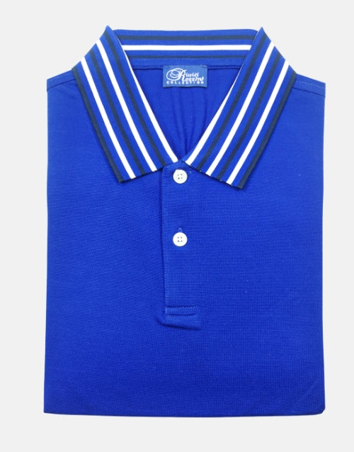 Rossini Italian Blue Double Mercerized Golfer
