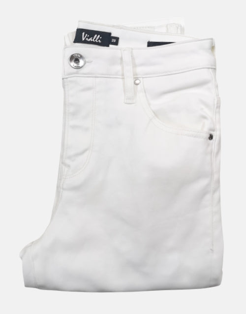 Vialli White oil Wax Ultra Fit Jean