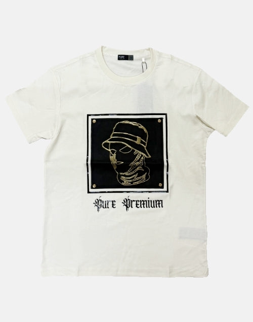 Pure Premium Crimine Ecru T Shirt