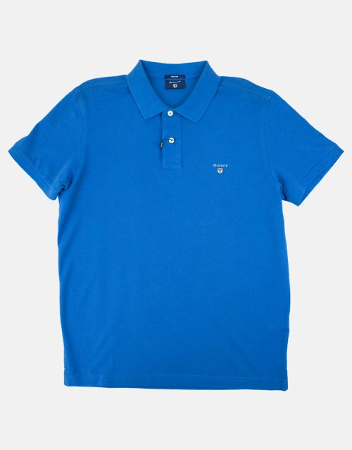 Gant Original SS Pique Nautica Blue Golfer