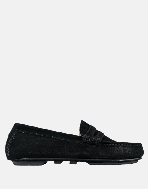 TEGO Black Suede Carvela