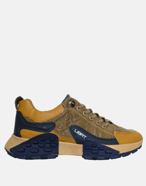 Urban Art Tan Navy Palaid Sneaker