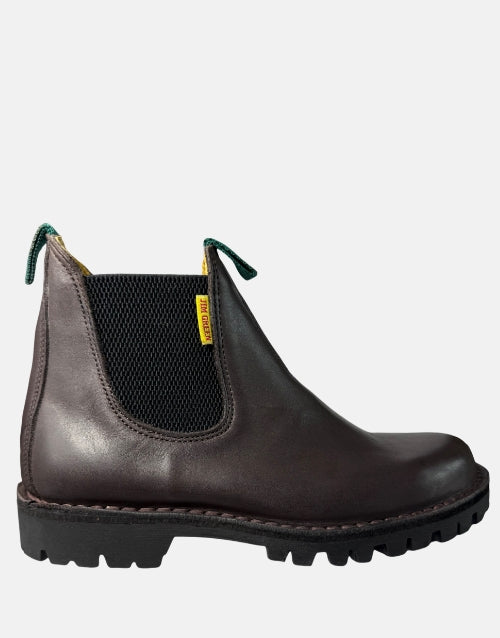 Jim Green Leather Brown Chelsea Stock Man Boot