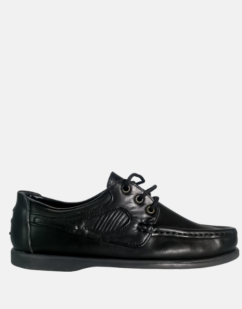 Oregon Genuine Leather Black Shoe