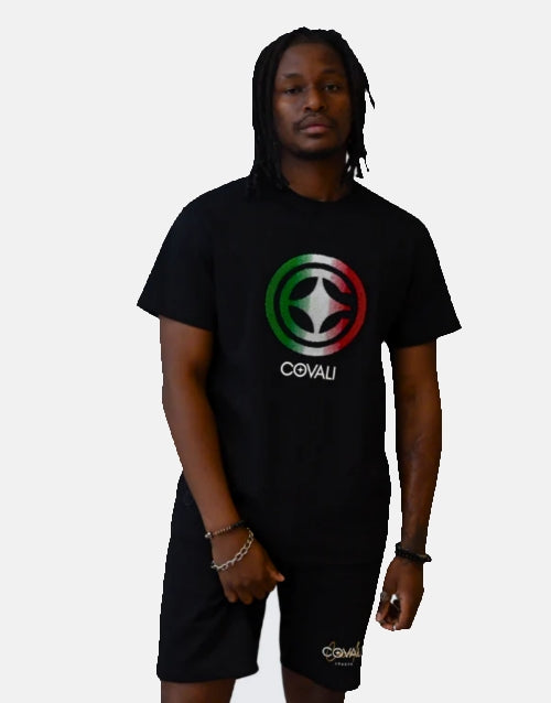Covali Capita Black T Shirt